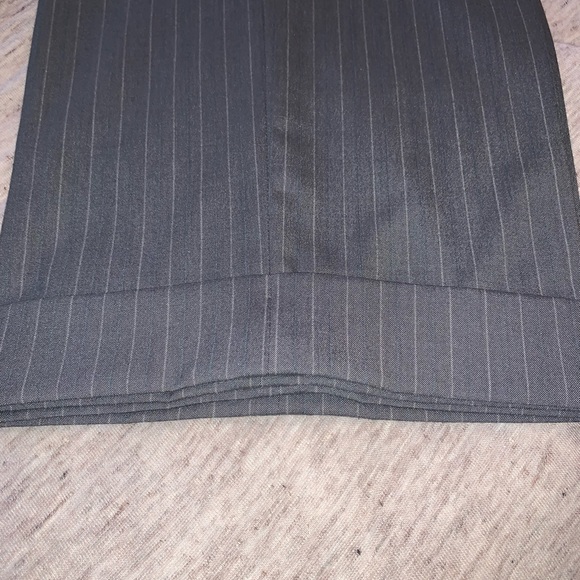 Plus Size Pinstripe Calvin Klein Suit - Picture 8 of 16